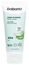 Creme para Mãos Babaria Aloe Vera - 75ML
