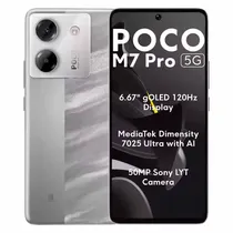 Celular Xiaomi Poco M7 Pro 8/256GB 6.67" 5G Silver