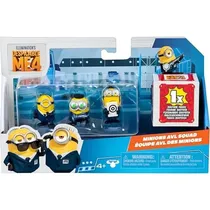 Moose Toys Figura Pack de 4 Mini Minions c/ Figura Sorpresa Plastico 4 Años + Multicolor