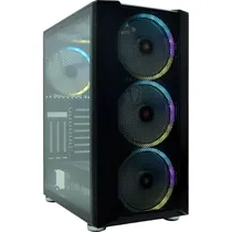Gabinete Gamer Satellite K880 6 Cooler RGB e-ATX - Preto