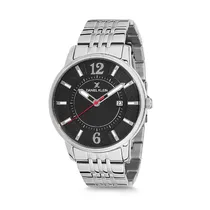 Relógio Analógico Masculino Daniel Klein Premium DK12119-2 - Prata e Preto