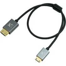 Cabo HDMI Zilr High Speed 10 Bits 4K HD Ethernet HDMI Tipo A para Tipo C Mini 45CM