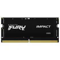 Memoria Ram para Notebook Kingston Fury Impact DDR5 16GB 6000MHZ - Preto (KF560S38IB-16)  Memoria Ram...