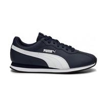 Tenis Puma Masculino Turin II Azul e Branco 366962-05