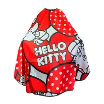 Capa para Corte de Cabelo para Salão de Beleza/ Barbearia - Infantil Hello Kitty