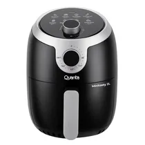 Fritadeira Eletrica Quanta Air Fryer Ministaty QTAF230 2L 1000W 220V - Preto