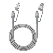 Cabo USB 4 Em 1 Manhattan 390606 Cinza