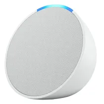 Speaker Amazon Echo Pop - com Alexa - 1ª Geração - Wi-Fi/Bluetooth - Glacier White - Caixa Dan