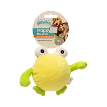 Juguete para Mascotas Pawise 15171 Peluche de Rana 16 CM Verde