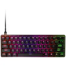 Teclado Gamer Steelseries Apex 9 Mini 60% RGB USB - Preto (Inglês)