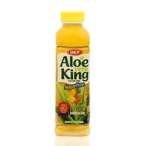 Suco de Abacaxi Sem Açucar Okf com Aloe Vera Garrafa Pet 500ML
