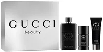 Kit Perfume Gucci Guilty Edp 90ML + Shower Gel 50ML + Desodorante 70G - Masculino
