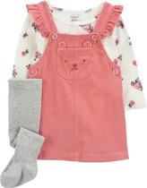Conjunto Carter's 1R545010 - Feminino (3 Peças)