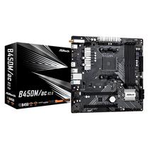 Placa Mae Asrock B450M/Ac R2.0 DDR4 Socket AM4 Chipset AMD B450 Micro ATX