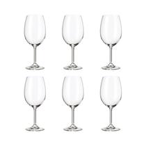 Set de Copas para Vino Bohemia Bruna 450ML 6 Piezas