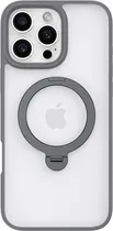 Capa Vokamo para iPhone 16 Pro Elestand Magnetic - VKM00737 - Gray
