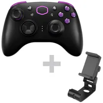 Controle Cooler Master Storm para PC / Android / Ios / Wireless - Preto + Suporte Storm