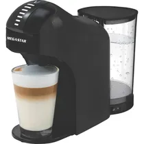 Cafeteira Mega Star Multicápsulas 3X1 CAF02N 220V - Preto/Vermelho