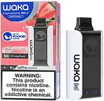 Vaper Descartável Waka Sopro PA10000 3% Nicotina 10000 Puffs - Strawberry Burst