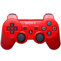 Controle PS3 Original Vermelho Recon