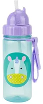 Garrafa Infantil Skip Hop Zoo Straw 9N567610 (350ML) Unicórnio