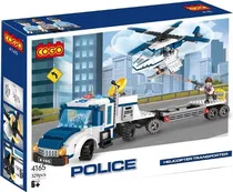 Cogo Police Helicopter - 4165 (329 Pçs)