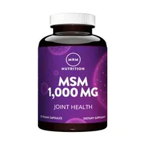 MSM 1000MG MRM Nutrition 120 Cápsulas Vegetariana