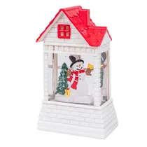 Lanterna Decorativa de Natal com Luz LED