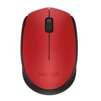 Mouse Logitech Wireless M170 Rojo