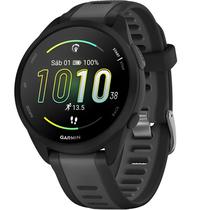 Smartwatch Garmin Forerunner 165 Music 010-02863-30 com Tela 1.2"/5 Atm/43MM - Black/Slate Gray