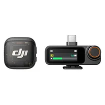 Microfone Lapela Dji Mic 3 Sem Fio - Preto (1TX + 1RX)