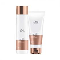 Kit Capilar Wella Fusion Intense Repair Shampoo 250ML + Condicionador 200ML