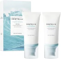 Soro Madagascar Centella Hyalu-Cica Water-Fit Sun Serum SPF50 - 50ML (Twin Pack)