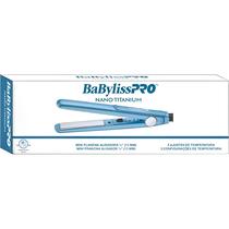 Mini Prancha Babyliss Pro Nano Titanium BNT169TUX 13MM Bivolt - Azul