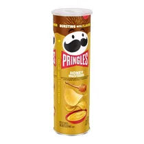 Batata Pringles Honey MUSTARD158G  Batata Prin...