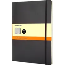 Caderno Clássico Moleskine L Capa Mole - Preto