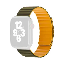 Correa Wiwu WI-WB001 para Apple Watch 44 - 45 - 49MM Verde Ejército/Amarillo