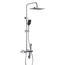 Chuveiro Inteligente SH-3303-C com 2 Chuveiros de Mão / Coluna de Chuveiro / Cold/Hot - Gray