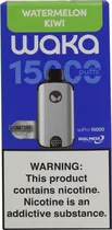 Vape Descartável Waka Watermelon Kiwi - 15000PUFFS