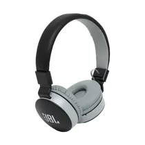 Fone de Ouvido Sem Fio JBL MS-881A Headphones com Bluetooth - Preto/Cinza