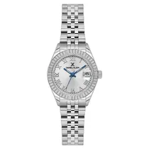 Relogio Analogico Feminino Daniel Klein DK.1.14097-1 Premium Lady / Pulseira de Aço Inoxidável - Prata