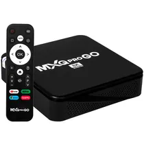 Receptor TV Box MXQ Pro Go / 8K / Ultra HD / 512GB / 128GB / Android / 5G - Preto