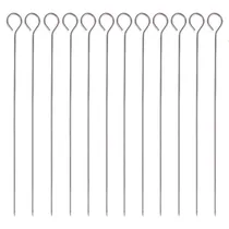 Espeto de Metal para Churrasco 40 CM 10PÇ