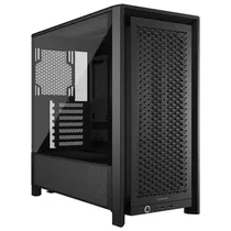 Gabinete Gamer Corsair CC-9011290-WW Frame 4000 Series Airflow Mesh Mid Tower - Preto