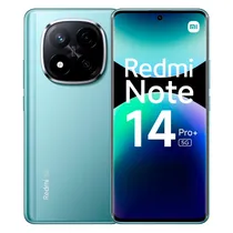 Smartphone Xiaomi Redmi Note 14 Pro+ 5G 512GB 12GB Ram Dual Sim Tela 6.67" - Verde (Software Chinês)