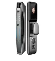 Fechadura Digital S937MAX Wifi Tuya/Videochamada/Cinza