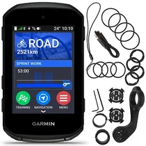 GPS Esportivo Garmin Edge 850 010-03023 de 2.7" com Wi-Fi/Bluetooth - Preto