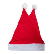 Gorro Natalino Vermelho e Branco 2 Pçs