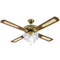 Ventilador de Teto Nesco NS-154R com Luz e Controle 60W 220V