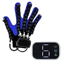 Luva Robótica Terapêutica More Fitness MF-15 - Mão Direita - USB-C - Tamanho XL - Azul